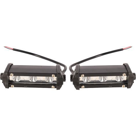 LED-Arbeitsscheinwerfer, einreihig, 9 W, Aluminiumlegierung, heller Motorrad-Spot-Fahrscheinwerfer (1/5)