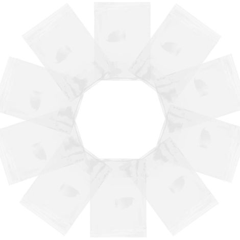 Lot de 200 sachets présentoirs multifonctionnels en plastique OPP pour pinces à cheveux et barrettes. (1/5)
