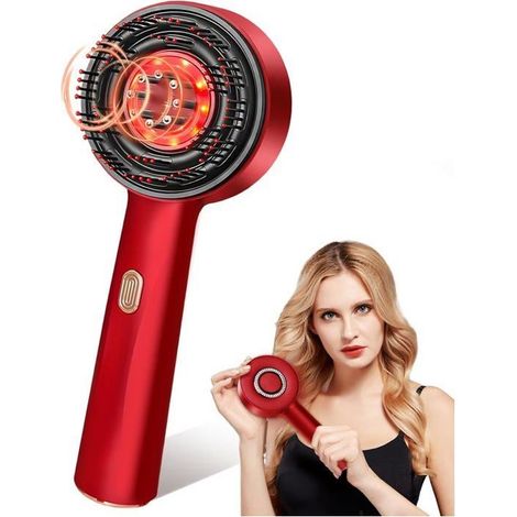 Massaggiatore elettrico portatile per la testa. Stimolazione profonda del cuoio capelluto per un relax completo. Unisex.