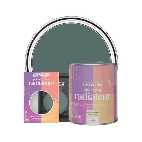 Peinture pour Radiateur, Finition Mate - Deep Sea (1/3)