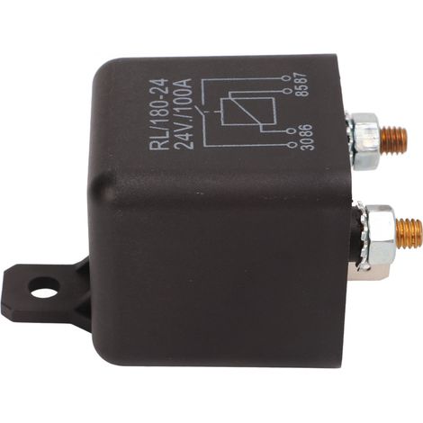 Relais de démarreur, interrupteur de charge et d'isolation de batterie pour démarreurs de voitures, motos, moteurs, GPS 24 V (1/5)