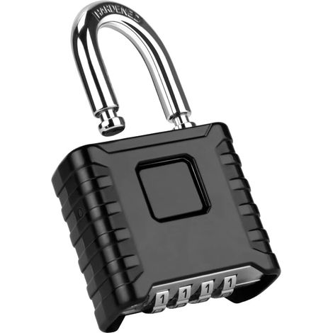 Cadenas à combinaison extérieur haute performance 52 mm, armoire à 4 chiffres avec