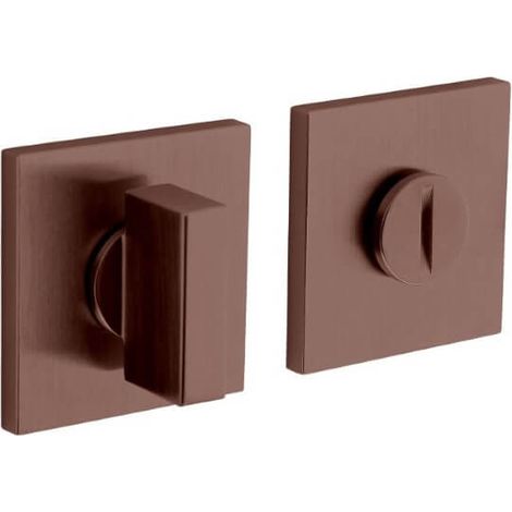 Fermeture de WC carrée Tira bronze mat - H202N6BDS (1/2)