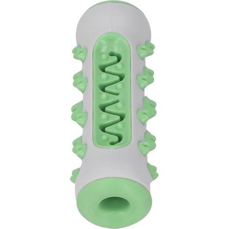 Anneau de dentition pour chiens, jouet de dentition, bâtonnets de nettoyage et de brossage dentaire, gris-vert (1/5)