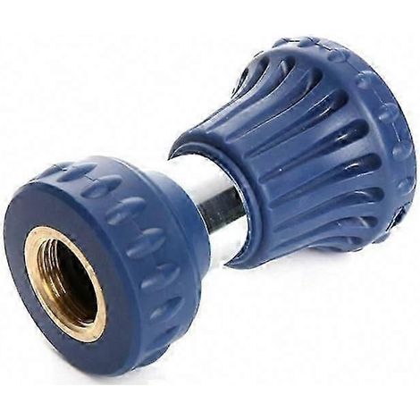 Heavy Duty Fire Hose Nozzle for Garden Hose, Adjustable Leak Proof Water Nozzle for Fireman Style Spray (1/5)