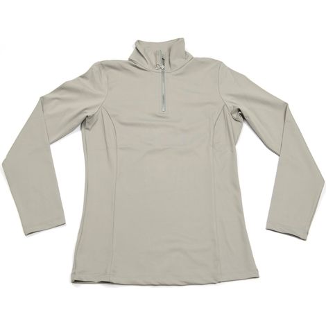 Oypla Coco Equestrian Grey Ladies Horse Riding Base Layer Shirt - S (1/5)