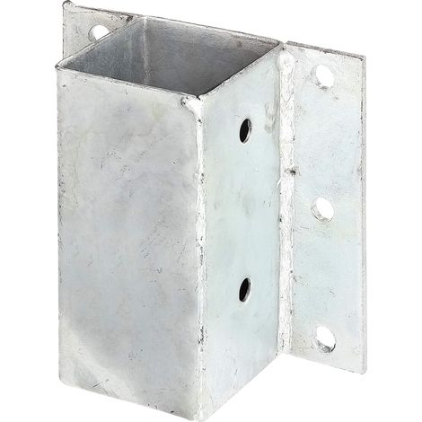 Gah-alberts 208721 staffa portapalo per mattoni a l e a u o per le pareti, acciaio, 71 x 71 mm (1/4)