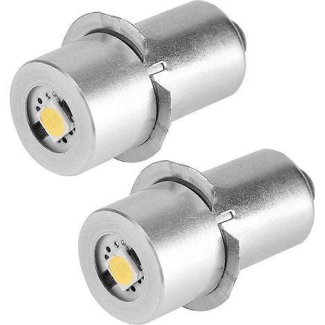 2 Stück 1 W P13,5 s LED-Taschenlampenlampe, 100–110 lm, 2700–7000 K, Ersatzlampe, Taschenlampenlampe, Notfallarbeit (1/4)