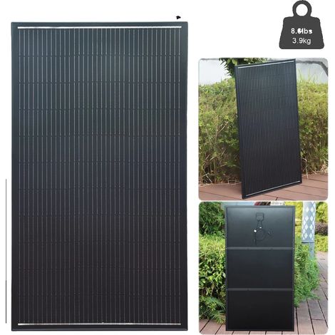 Solarpanel, monokristallin, leichtes Design, 200w 1235x680mm (1/2)