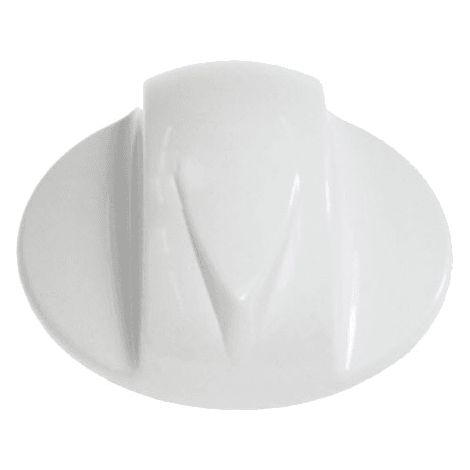 Bouton blanc d'origine (C00115924, 482000028861) Lave-linge INDESIT (1/2)