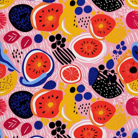 Tela decorativa para exteriores Oxford - Motivo frutal  DX6738 (1/5)