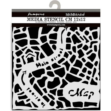 Pochoirs épais pour scrapbooking, albums, cartes, bullet journaux, etc. Matériau flexible, facile à nettoyer, pour les loisirs, les travaux manuels et les cadeaux (type de voyage, (1/2)