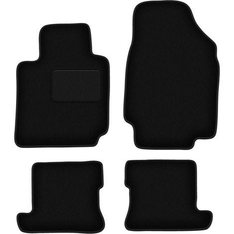 Schwarze Veloursmatten für: Nissan Micra K12 CC Cabrio (2003-2010) (1/5)