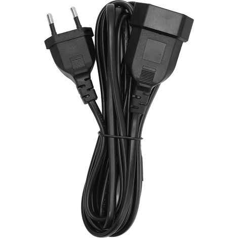 Câble d'extension EU professionnel mâle-femelle, 100‑250V, 3m, prise européenne standard (1/5)