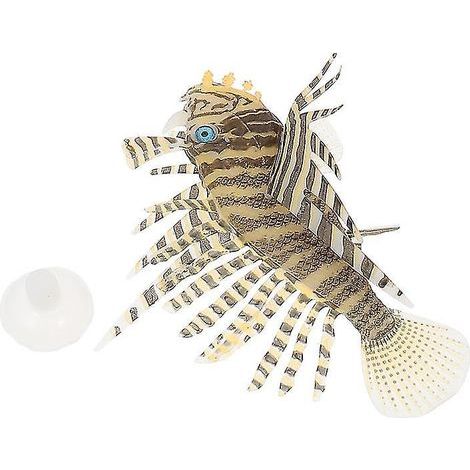 1 faux poisson d'aquarium (1/3)