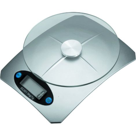 Báscula cocina Lacor electrónica 5 kg metal LCD