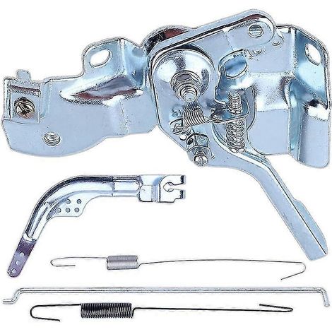 Kit d'accélérateur pour moteur Honda GX160 GX200 GX140 168F 5,5/6,5 CV, comprenant le levier d'accélérateur, le bras de régulateur, la tige de régulateur, le ressort de régulateur et le ressort de res (1/4)