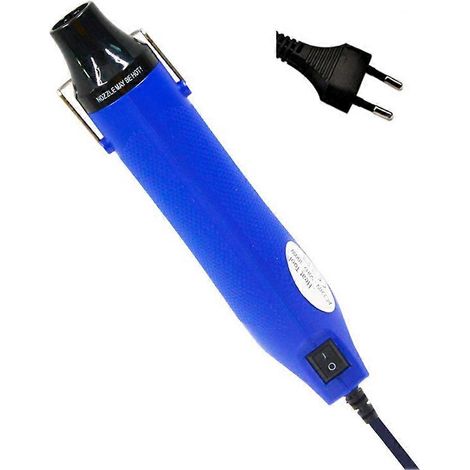 Mini souffleur d'air 300 W, séchoir électrique pour loisirs créatifs, gaufrage, emballage sous film rétractable PVC, prise UE B (1/5)