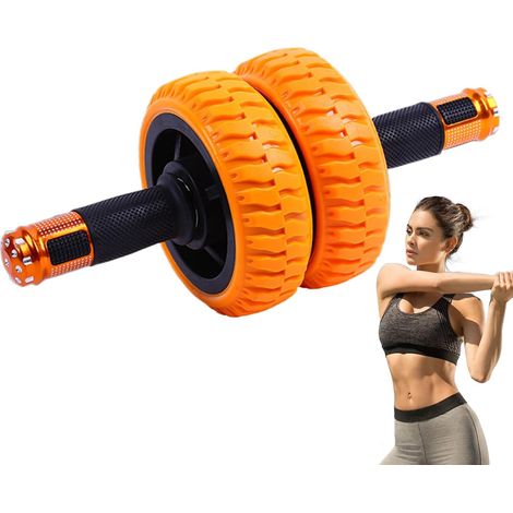Roue abdominale Appareil de musculation abdominale de 15 cm pour la maison Équipement de fitness portable pour la maison, les voyages et les activités de plein air (1/5)