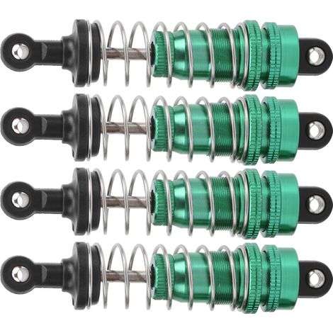 Amortisseurs de remplacement pour WLtoys 144001, 1/14, voiture RC, 4 pièces, vert (1/5)
