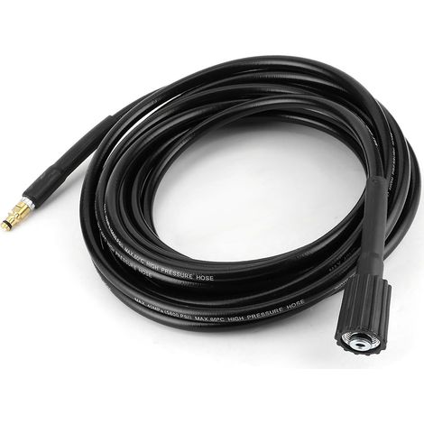 Tuyau de Lave-auto Haute Pression 40MPa/5800PSI pour Accessoire de Nettoyage Karcher K2 K3 K4 K5 (6M) (1/5)