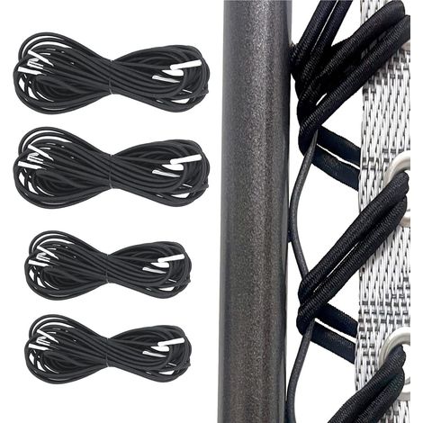 Elastico per sedia a sdraio universale 4 pezzi (2x2,2 m+2x1,4 m) per sedia relax Zero Gravity Elastic Poltrona Chaise Longue Elastica, Lungo sostituisce la parte superiore Corto sostituisce la parte i (1/5)