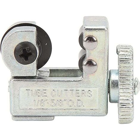Tagliatubi Ulisem da 3 mm a 16 mm, capacità di taglio migliorata, per migliorare l'efficienza del lavoro, argento, per tubi in rame, alluminio e PVC (1/4)
