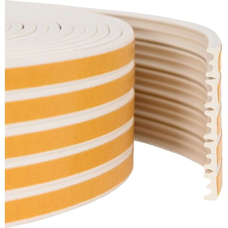Nastro adesivo per finestre Bianco 9 x 4 mm 50 m Schiuma EPDM vidaXL (1/5)
