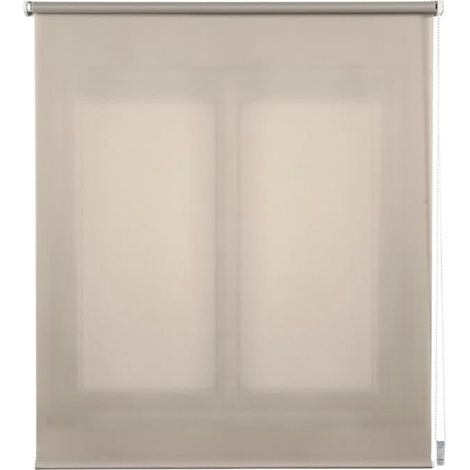 TENDA A RULLO SEMIFILTRANTE CLIP&FIX 60X180 CM.COLORE PIEDRA