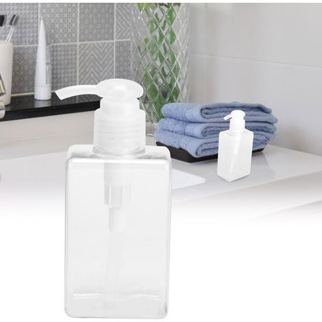 3 Bouteilles à Pompe 150ml Vides pour Savon Liquide, Récipients en Plastique pour Cuisine et Salle de Bain (1/5)