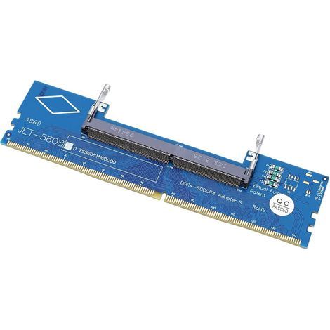 Adaptateur de Mémoire DDR4 So DIMM vers DIMM pour PC de Bureau (1/5)