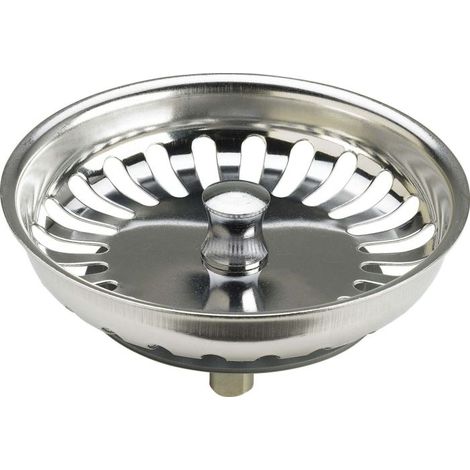 Viega Siebeinsatz 680688 Ø 82mm, Edelstahl, für Spüler mit Handbetätigung