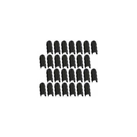 30pcs 32mm Serre Clips,Pinces à Tuyau pour la Fixation des Housses au Jardin Serres,des Films,des Plantes