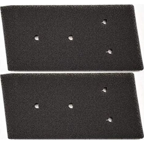 Lot de 2 filtres pour sèche-linge Bauknecht Privileg Whirlpool HX 481010716911 - Sèche-linge à pompe à chaleur - 230 x 115 x 14 mm - Filtre éponge - Séchoir à condensation (1/2)