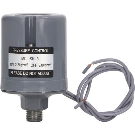 Interruttore di pressione della pompa dell'acqua da 1/4 di pollice, regolatore di pressione meccanico automatico della pompa di spinta 220-240V