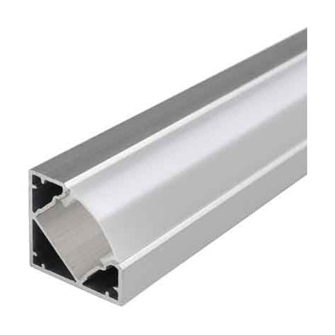 Canalina per Strip LED 5103 19 x 19 mm Larghezza Interna Max Barra 2 Mt (1/2)