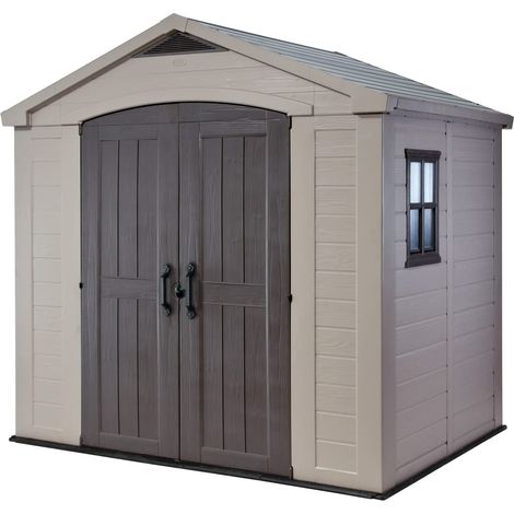 Keter K209875 Casetta da Giardino e Esterni, Factor 8 x 8 feet (1/5)