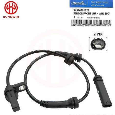 Capteur ABS de vitesse de roue avant/arrière gauche/droite 34526791223 34526791225 Pour BMW Série 1 2 3 4 F20 F22 F34 F36 Haute qualité (avant) (1/5)