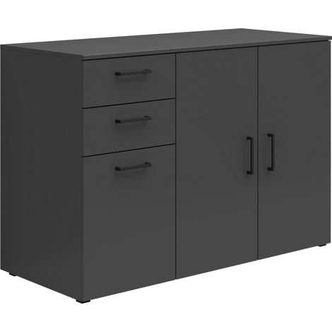 Mömax Kommode Multistauraum Graphitfarben (1/5)