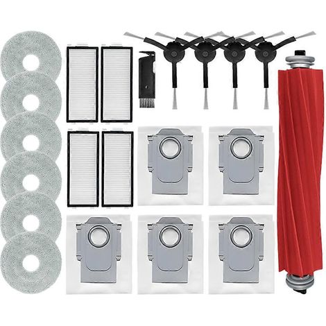 Pour Roborock Q Revo MaxV/Q Revo S/Q Revo Pro aspirateurs robots nettoyeur brosses principales latérales filtre HEPA sac à poussière Lavage (1/5)