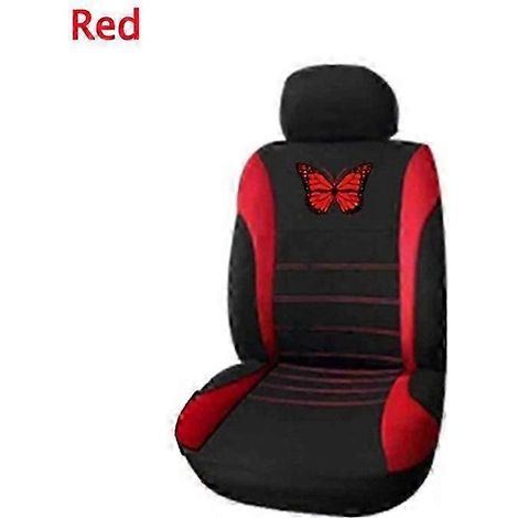 Housses de siège auto papillon universelles, housses de protection pour sièges auto, accessoires intérieurs pour voiture femme (9 couleurs) (1/5)