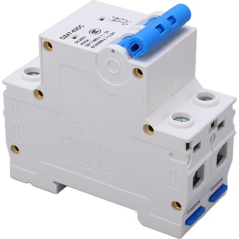 Disjoncteur photovoltaïque CC 2P 4 kA, segmentation possible, ignifugé, miniature, 250 V CC, 32 A (1/5)