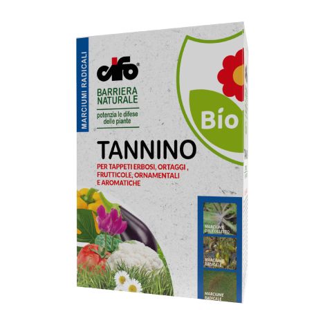Cifo TANNINO Barriera potenziatore difese naturali marciumi tappeti erbosi piante 250 GR