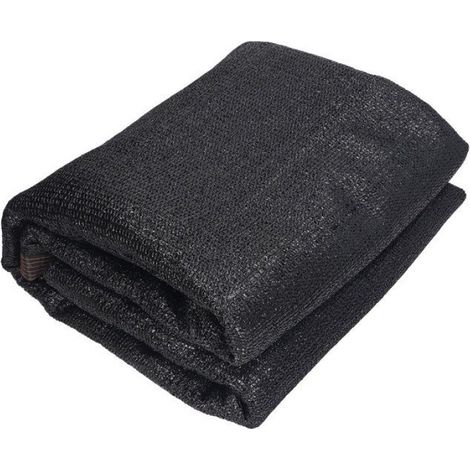 Voile d'ombrage rectangulaire - - 3x4 m - HDPE - Anti-UV - Respirante (1/4)