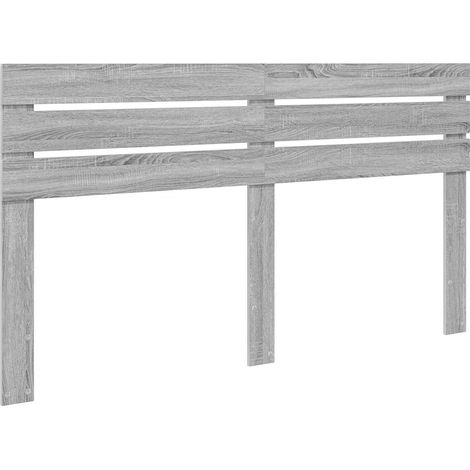 Maison Exclusive - Testiera Grigio Sonoma Legno multistrato