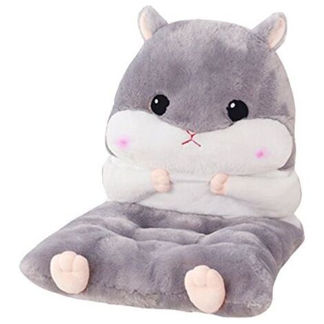 Coussin de Chaise Siamois Chaud Coussin d'Assise Siège Détachable Galettes de Chaise Epais Doux Motif Hamster Mignon Coussin de Jardin Exterieur Fauteuil Bureau Cuisine Salle à Manger Confortable (1/3)