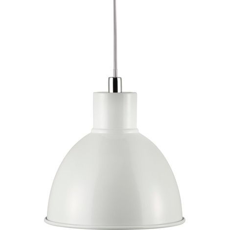 Lámpara colgante POP Nordlux metal blanco 21,5 cm de ancho (1/2)
