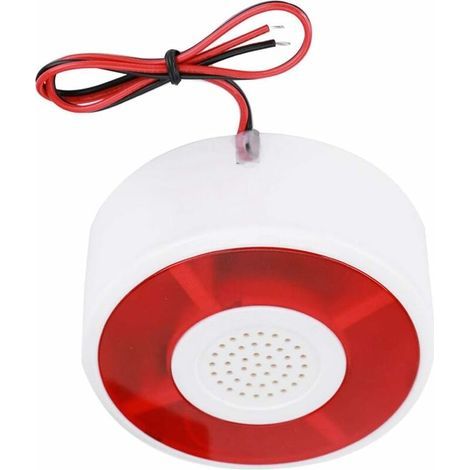 Allarme LED DC 12V, luce di sicurezza lampeggiante, stroboscopio, sistema di allarme, luce di segnalazione, sirena di avvertimento, acustico-ottica (1/5)