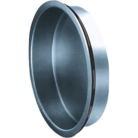 Bouchon en acier galvanisé à joint pour fin de conduit, mâle, D 250 mm (865522)