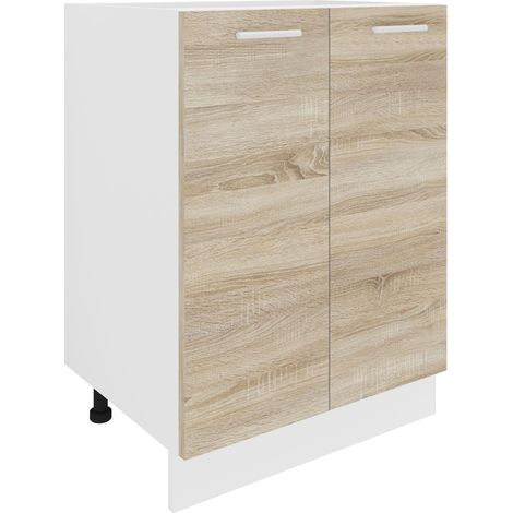 Armadio da cucina W 60 cm Armadio inferiore Esilo 82x60x46 - VCM